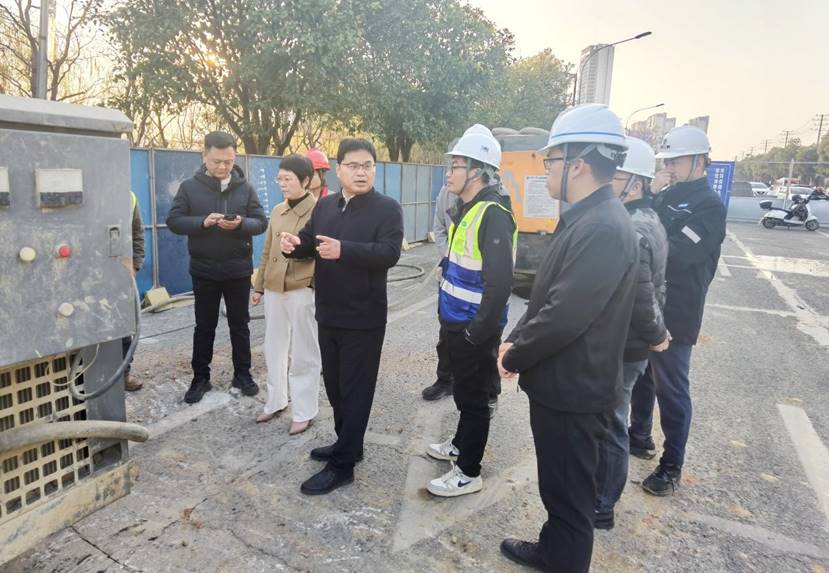 李美云到現場督導環保施工
