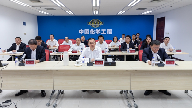 中國化學(xué)召開5月安全質(zhì)量環(huán)保工作例會暨質(zhì)量大檢查專項行動動員部署會議